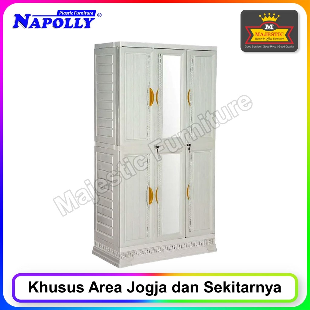 Lemari Plastik Napolly CABRO 388.2 CK (Jogja)