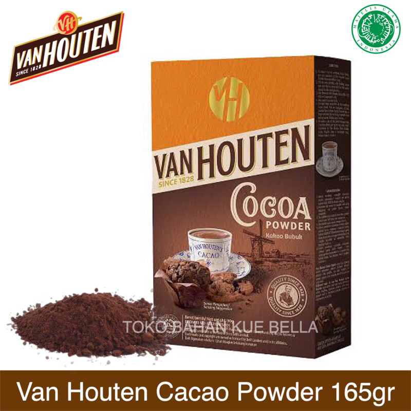 

VAN HOUTEN Cocoa Powder 165gr - Coklat Bubuk Murni