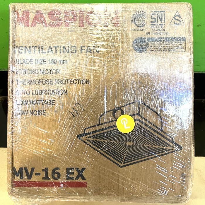 Maspion Ceiling Exhaust Fan Plafon MV 16 EX MV-16EX 6 Inch MV16EX