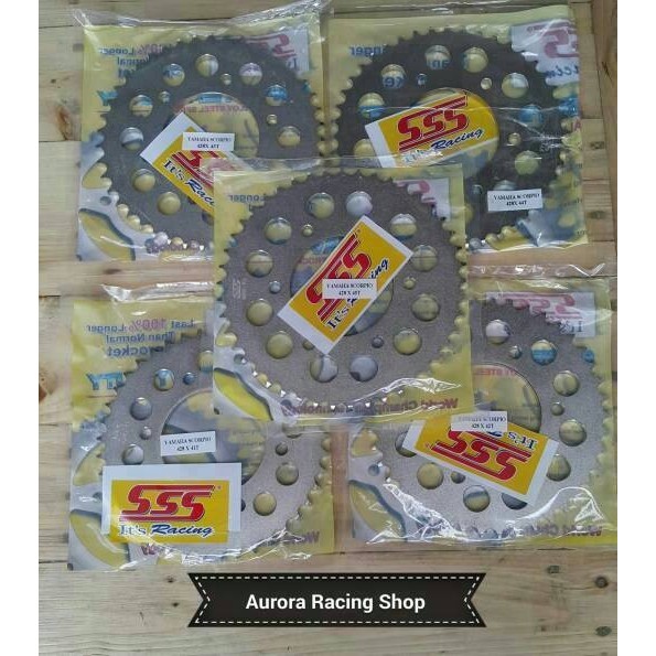 Gir | Gear Belakang SSS [428] Vixion Old-New| NVL : Size [41T - 45T] - 43
