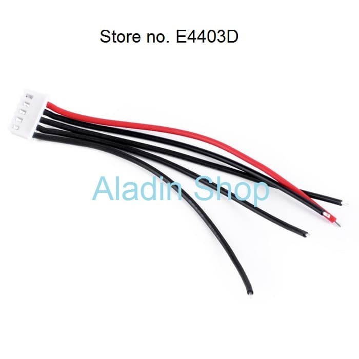 PART & TOOL Connector Konektor Lipo Battery Balance Charger 4s 2.54 5Pin 22AWG