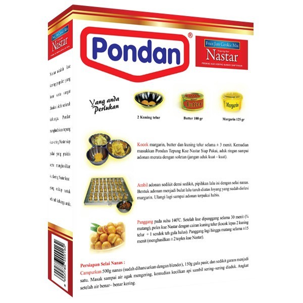 

PONDAN NASTAR 400 GRAM