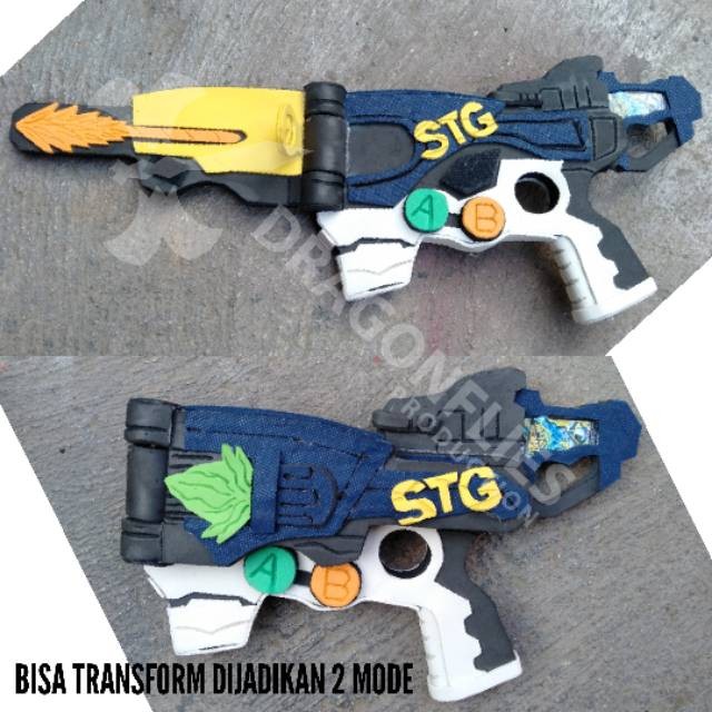GASACHON MAGNUM PISTOL TEMBAK KAMEN RIDER SNIPE EX AID HANDMADE murah