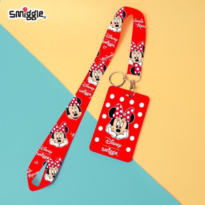 

[[New Collection]] SMIGGLE name tag anak smiggle id carg name tag lanyard id card smiggle - minnie tali