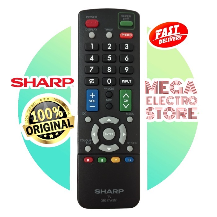 REMOTE TV SHARP ORIGINAL (Aquos) LED LCD