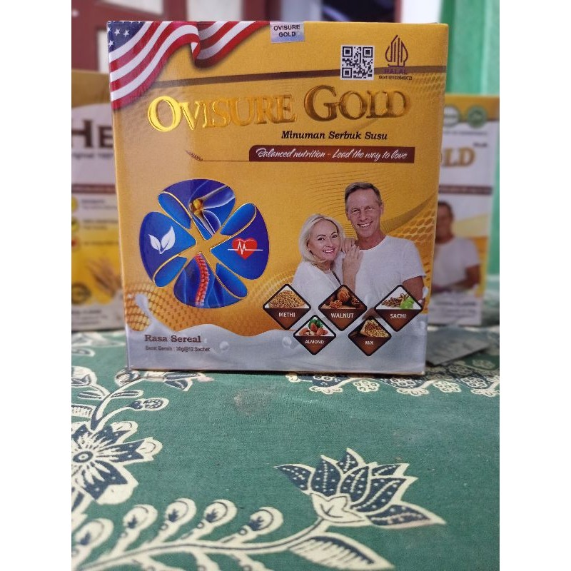 

Ovisure gold susu BPOM RI memulihkan kerusakan pada tulang dan sendi 1Box