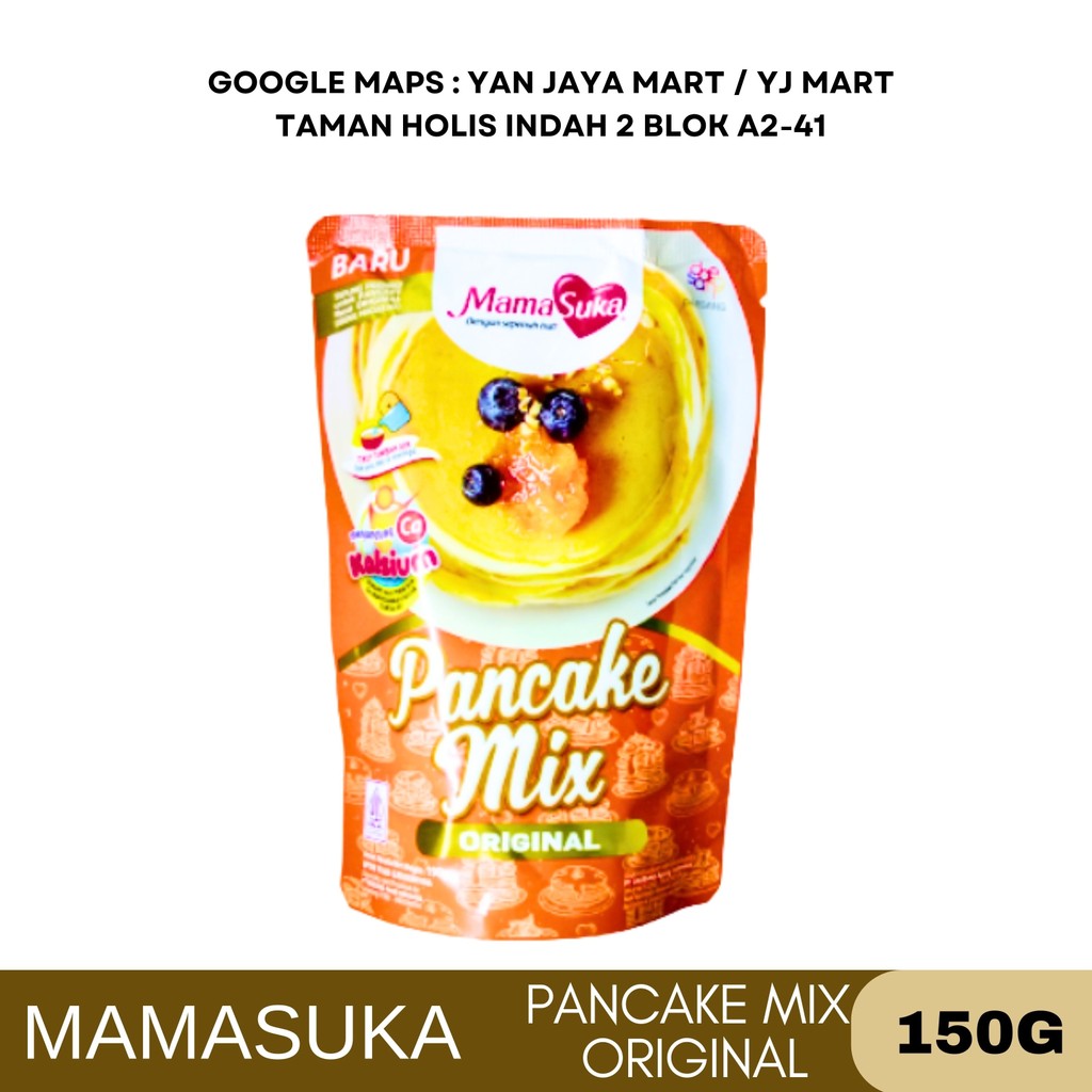 

Mamasuka Pancake Mix [Banana/3 in 1 (Crepes&Waffle)/Original/Choconut] 160g