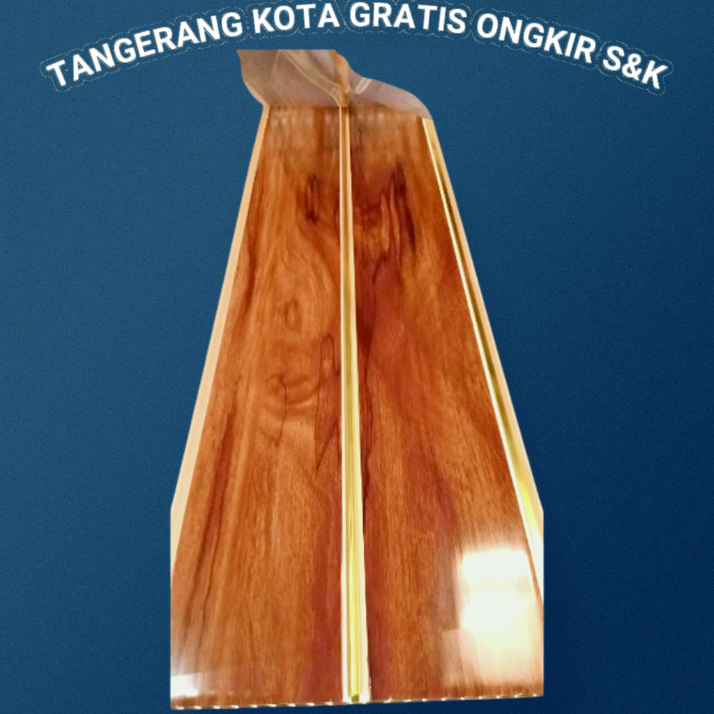 plafon pvc 4 meter 1 dus   ‎ ‎ ‎ ‎