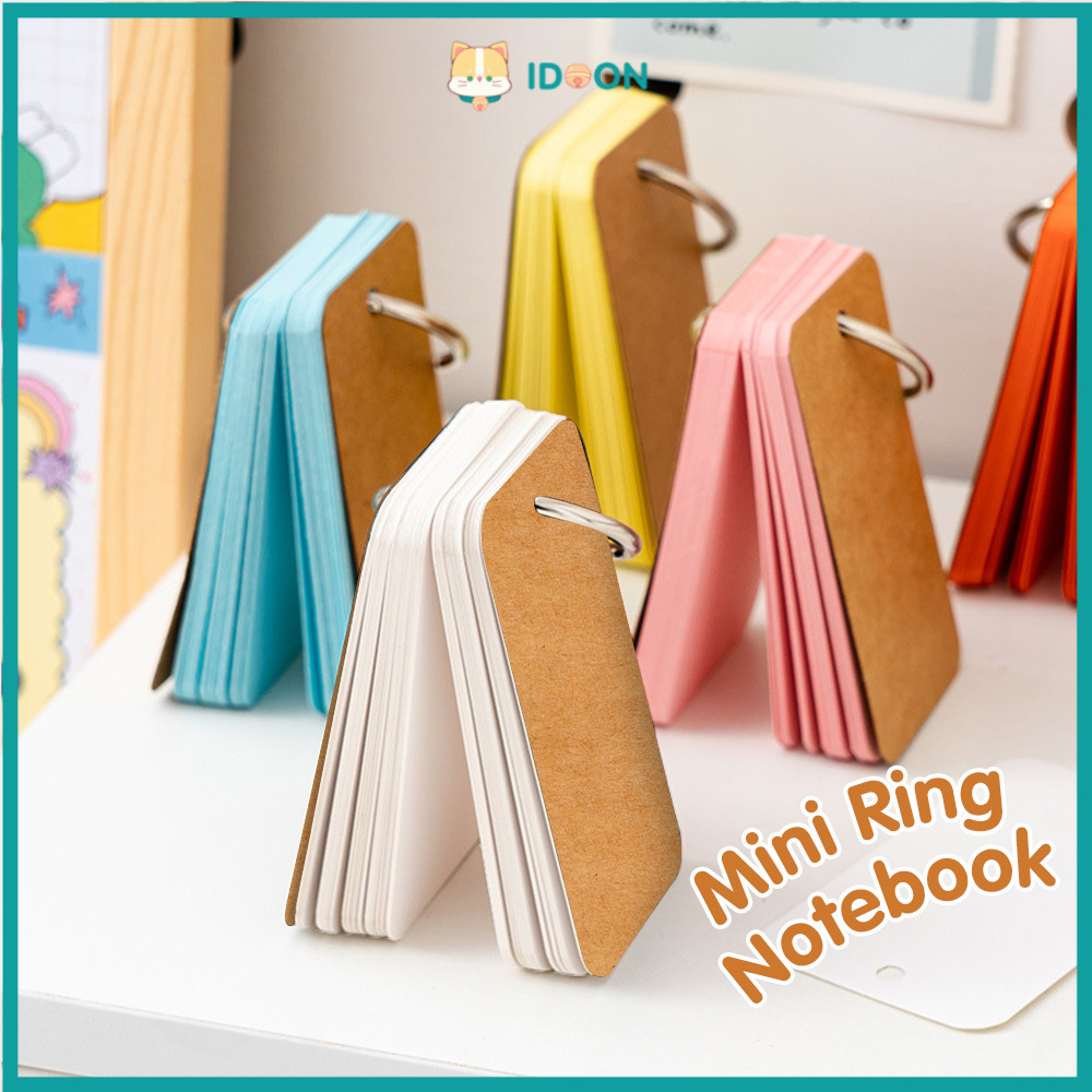 

IDOON Notepad Memo Polos Mini Flash Card Perlindungan Mata