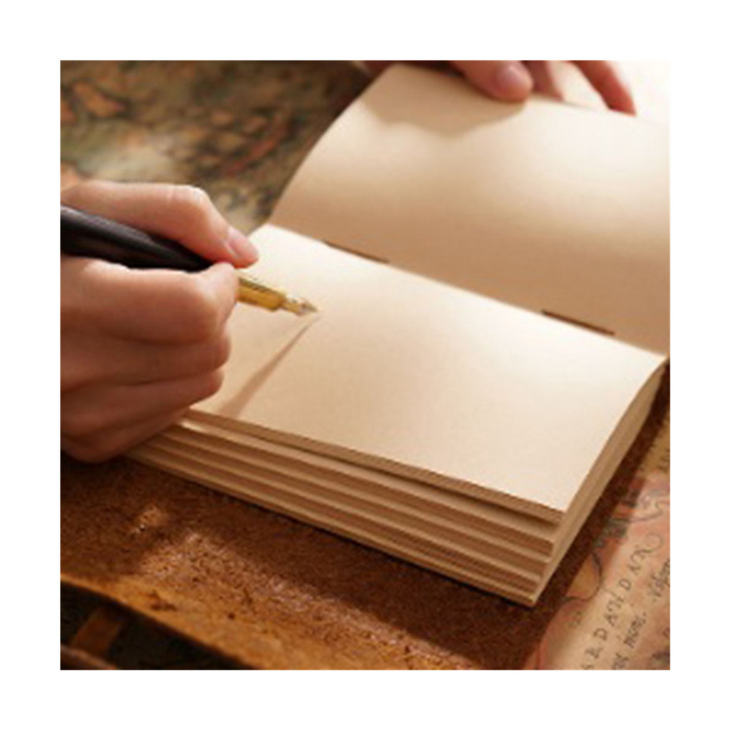 

Handmade Leather Journal - 100X155Mm Leather Bound Daily Writing Notebook & Journals To Write in for Travel/Diary