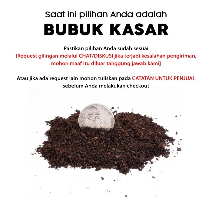 

WORCAS Arabica Colombia Supremo 500 Gram - Medium Roasted Coffee - BUBUK KASAR