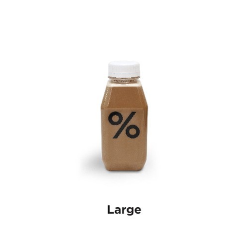 

% Arabica Dark Latte 1x Bottle (330ml)