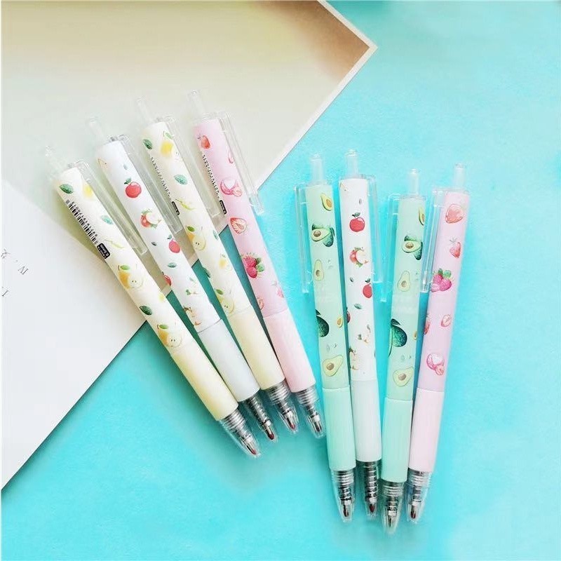 

Pulpen Gel Motif Buah Buahan Pulpen Pelajar Dan Kantor Pena Lucu Fruit Press Gel Pen 600