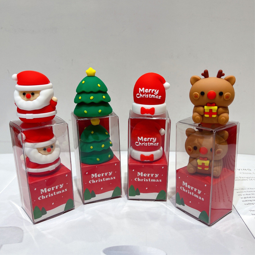 

Christmas Manual Pencil Cutter Kawaii Hamburger Panda Shape Pencil Sharpener Kids Stationery Cute Pencil Sharpener Single Hole