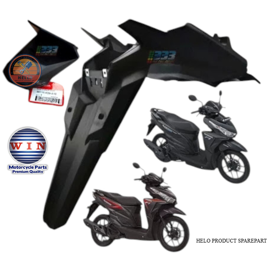 cover lampu nopol belakang spakbor belakang vario 125 led vario 150 led old k59 2015 2016 2017 berku