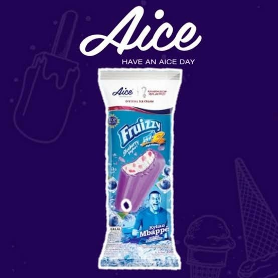 

New Item AICE FRUIZZY BLUEBERRY YOGHURT STICK