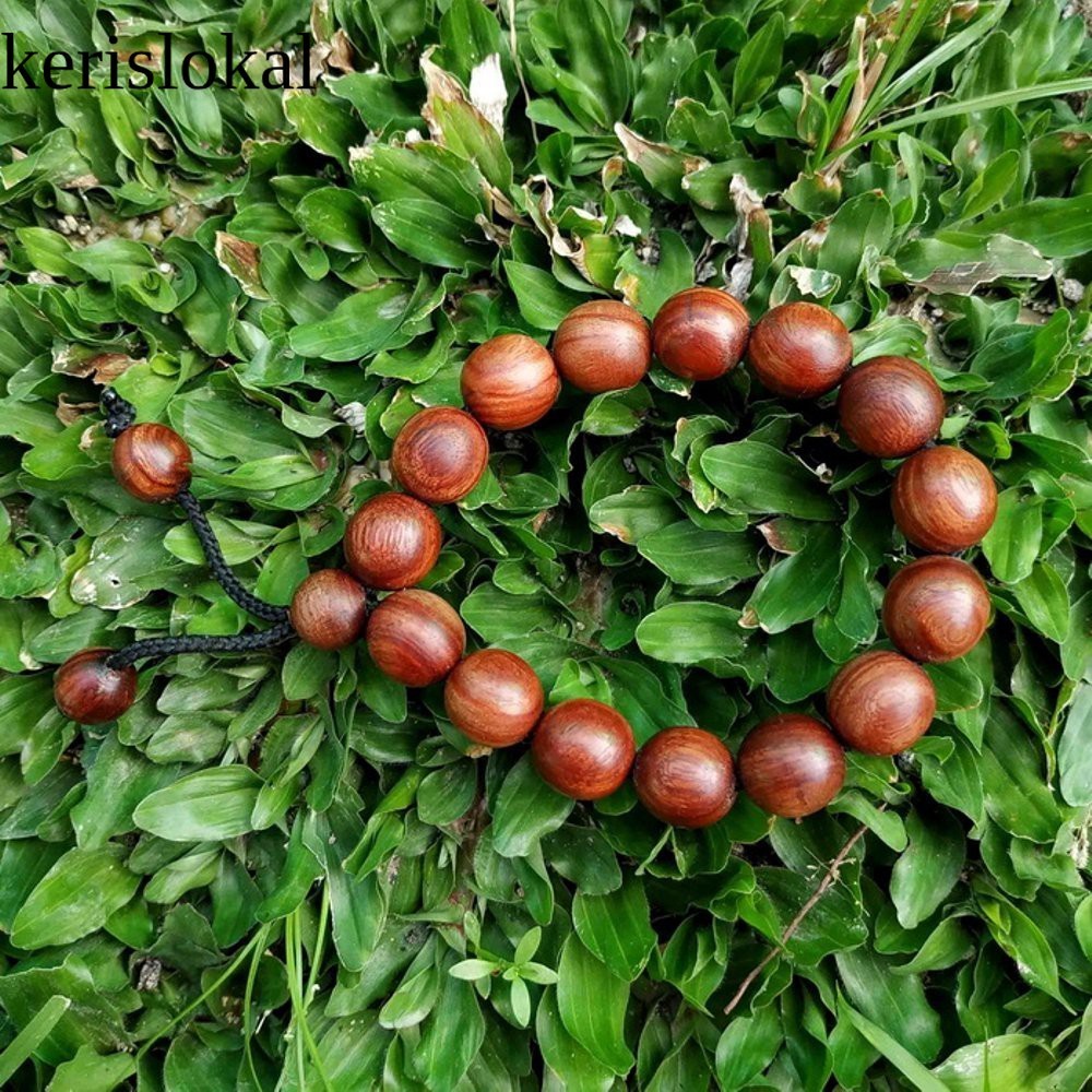 Gelang Tasbih Bahan Kayu Galeh Nagasari Nogosari KL6