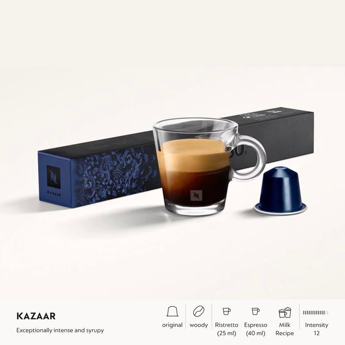 

Nespresso Palermo Kazaar Coffee Capsules / Kapsul Kopi - 10 capsules