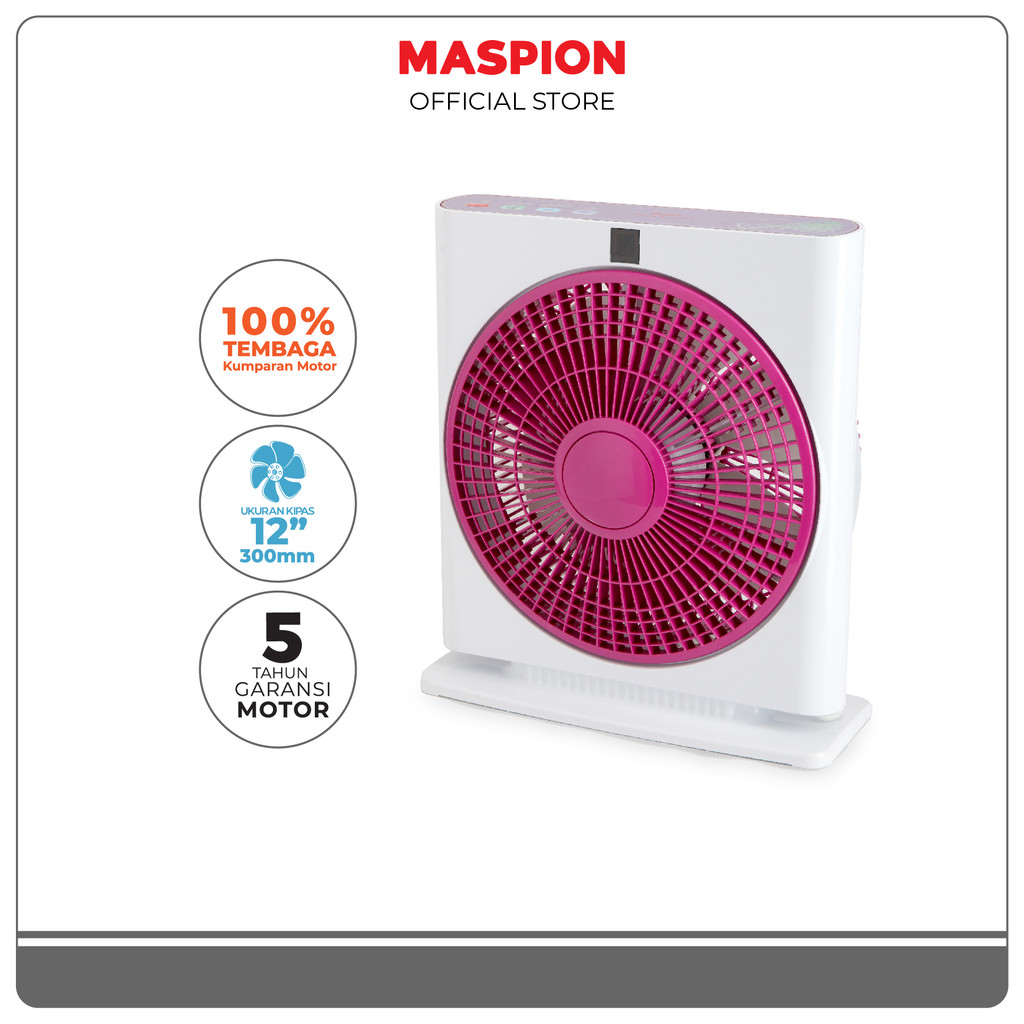 Maspion Kipas Angin Kotak Box Fan 12 Inch JF-1205 RC