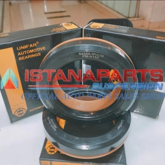 Lahar Bearing Support Shock Depan Merk UNIFAR Honda Jazz GD3 GD-3,GE8 GE-8,GK5 GK-5 Th 2004 - ON Ori