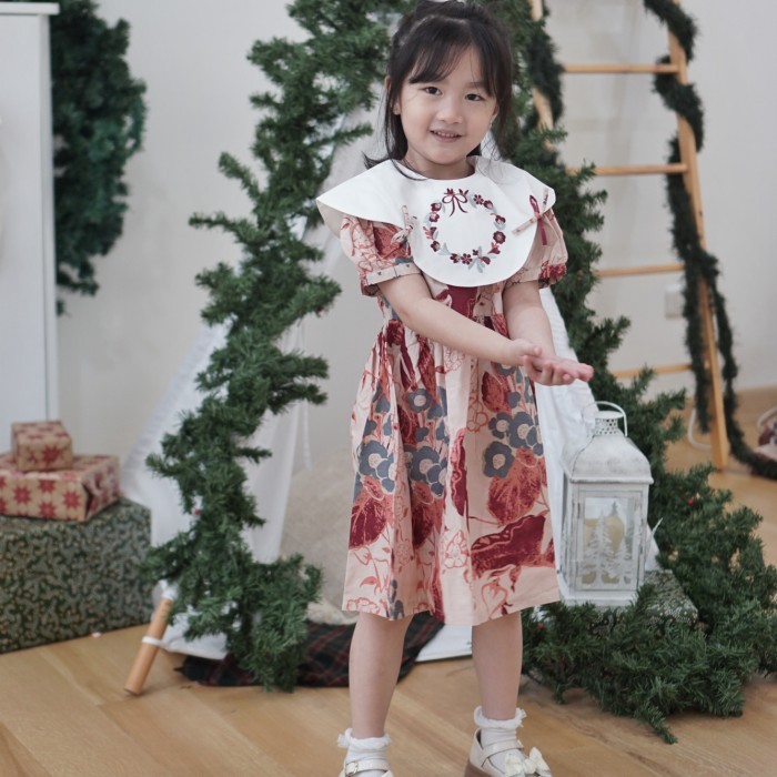 ✨LARIS✨ -BATIK KEPIK | Jolly dress batik anak - L