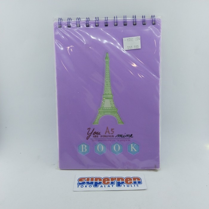 

Notebook Cover Menara Eifel