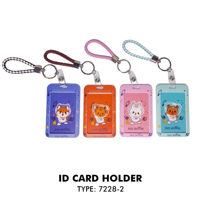 

V-TEC ID CARD HOLDER FANCY 7228-2 (TEMPAT ID CARD LUCU)