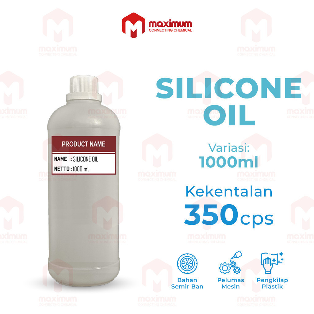 Silicone Oil 350CPS 1 Liter / Minyak Silikon / Pelumas 1 Liter