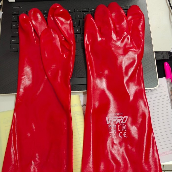 Sarung Tangan PVC/ Sarung Tangan Chemikal Kimia