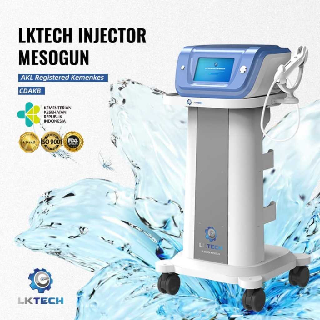 Water injection machine LKTECH Injector Mesogun AKL KEMENKES REGISTRED IJIN EDAR