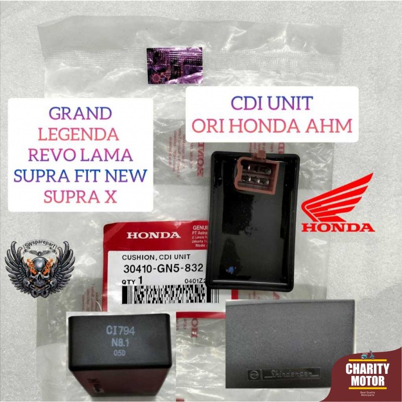 CDI UNIT HONDA GN5 GRAND KUALITAS ASLI ORIGINAL HONDA AHM PRESISI LANGSUNG HIDUP ALIRAN LISTRIK STAB