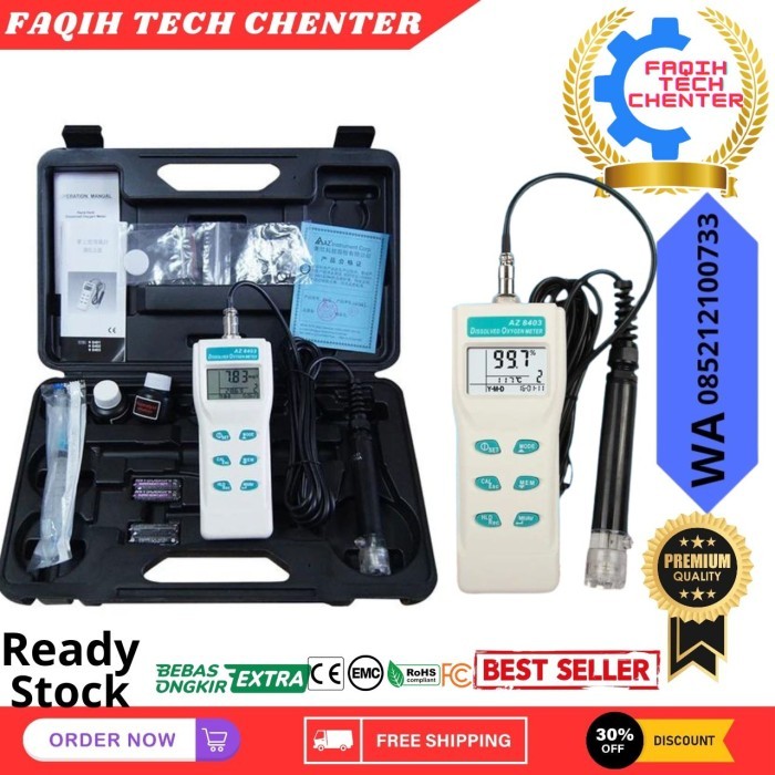 

Dissolved Oxygen Meter AZ 8403 Instrument DO Tester AZ-8403 AZ8403
