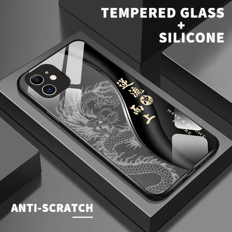 Casing Hard Case Kaca For Vivo Y50 Y51 2020 Y51a Y53s 4G Y55 5G Y55s 2023 Y56 Y66 Y67 Y5s Y7s Y200e 