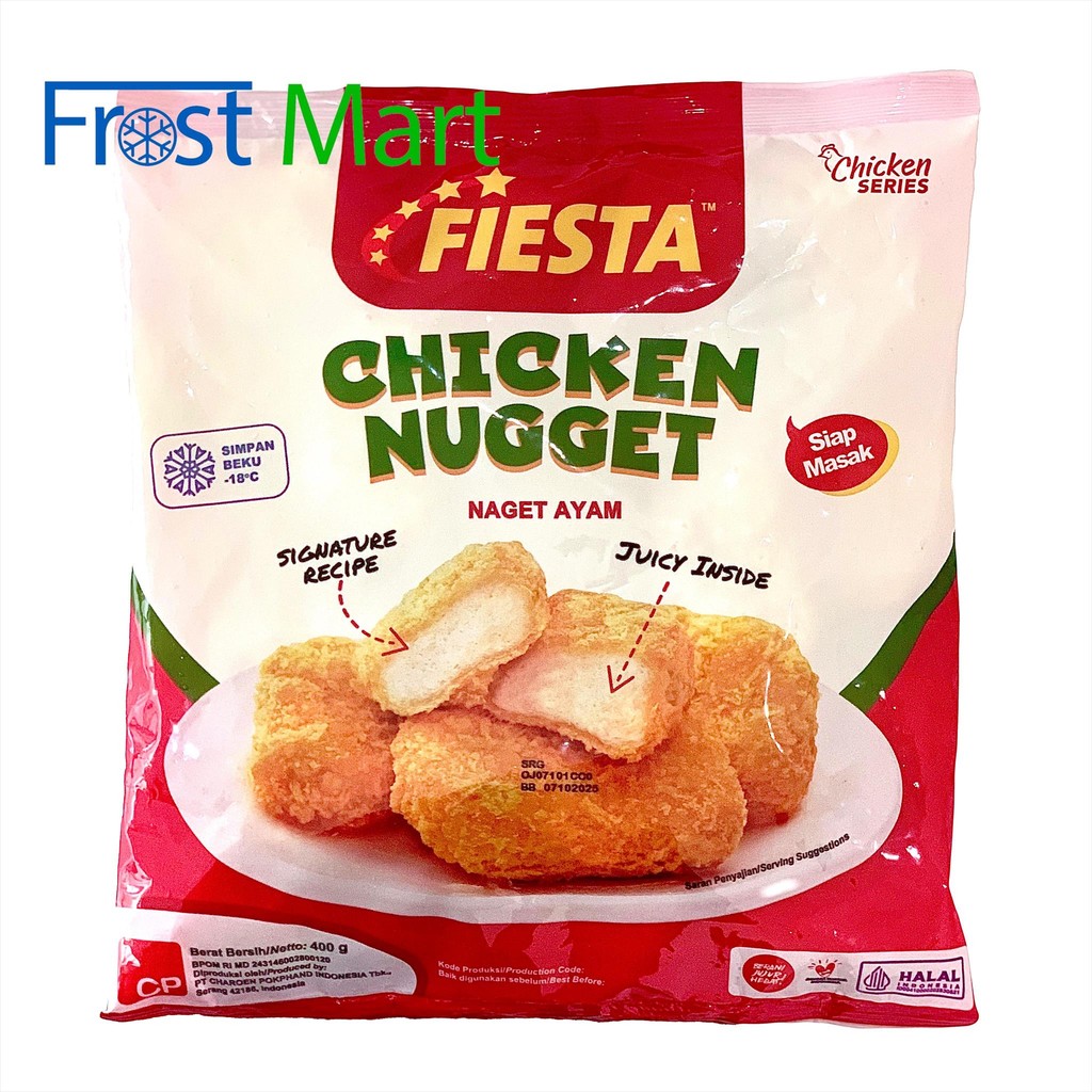 

Fiesta Chicken Nugget 400 Gr Nugget Ayam
