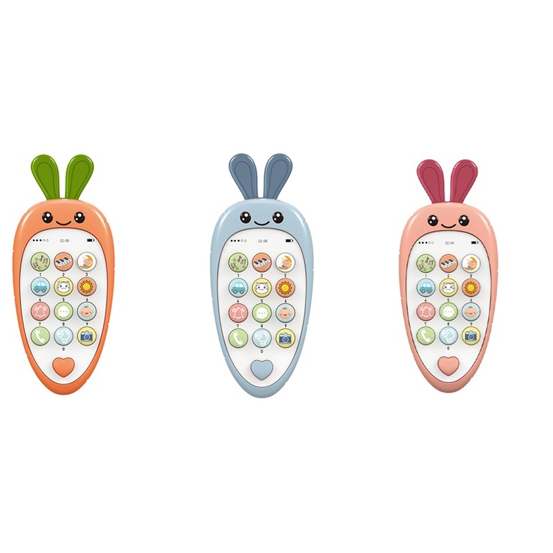 

Baby Cell Phone Toy With Early Education & Music, Learning Educational Fake Phone For Kids, Sensory Toy For Kids