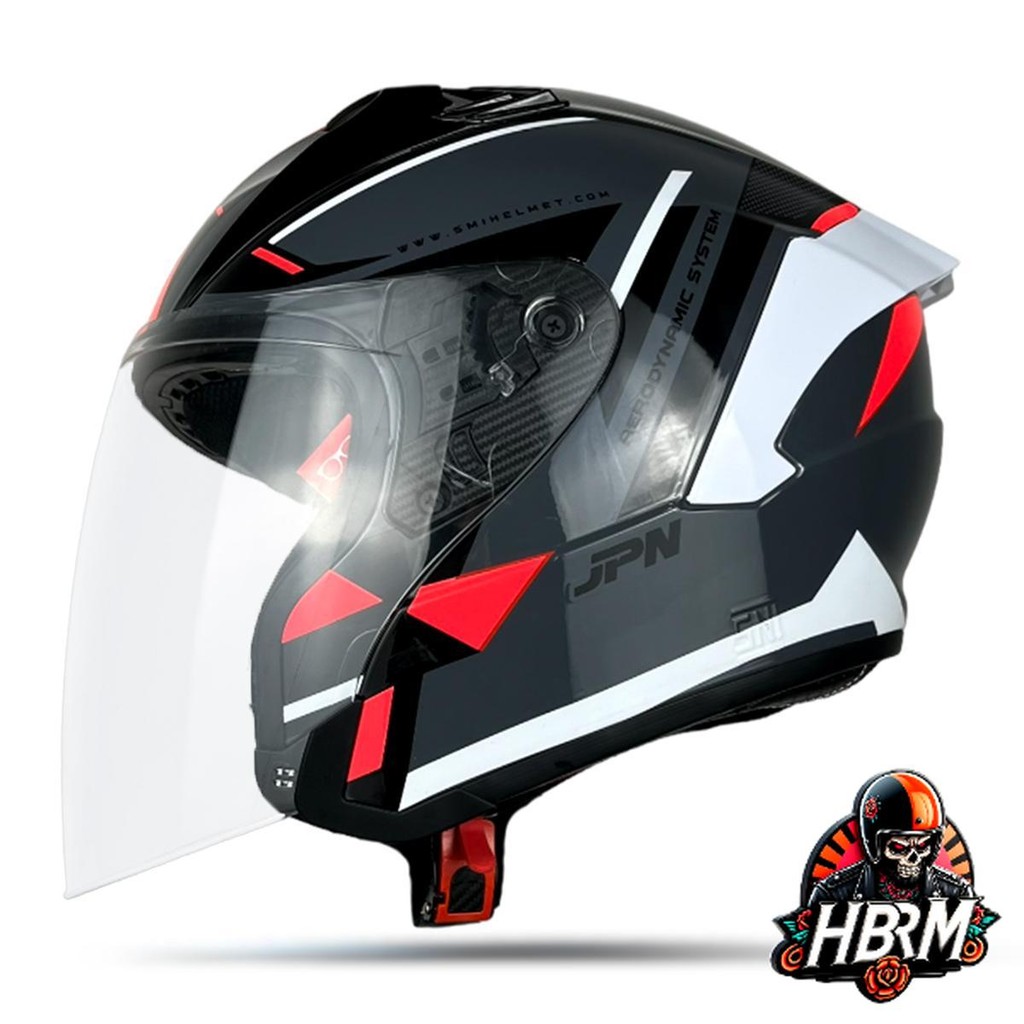 Helm Half Face JPN Kyo-X XLINE Motif Original Standart SNI