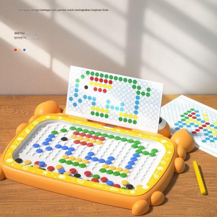 Mainan magnet anak edukasi / Mainan papan magnet anak / Mainan edukasi papan magnetik / Mainan anak 