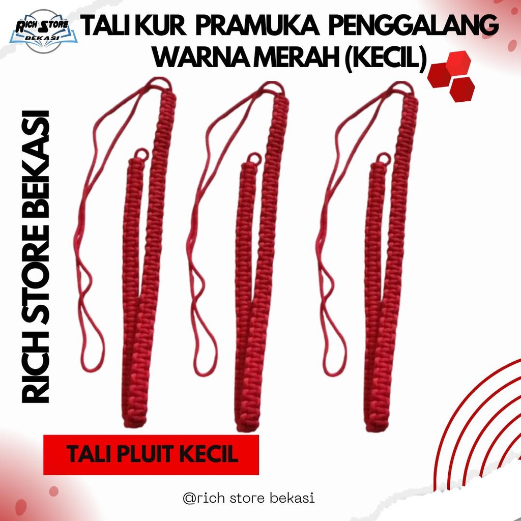 

TALI KUR PRAMUKA PENGGALANG UKURAN KECIL TALI PRAMUKA BERKUALITAS TALI UNTUK KEPRAMUKAAN