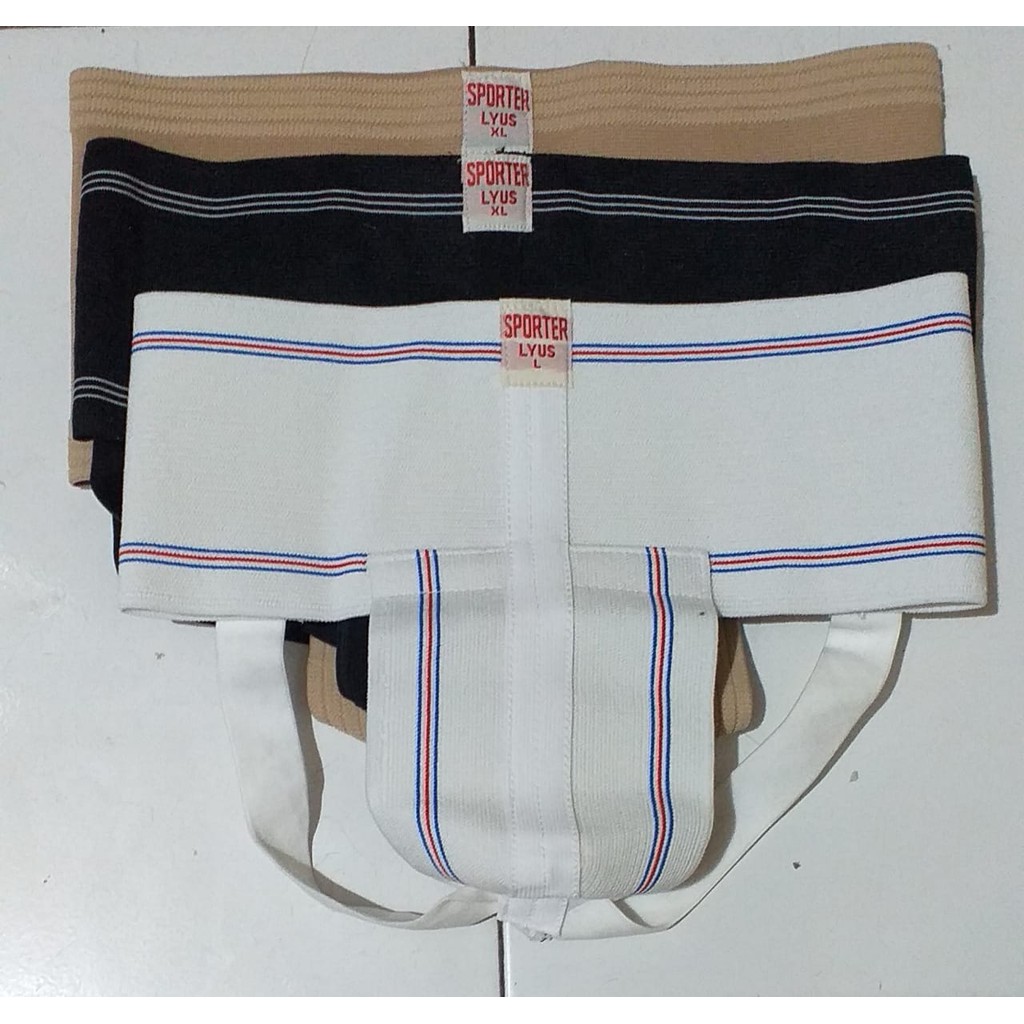 PER 2PCS NEW Celana Dalam Supporter Turun Berok/ Celana Dalam Sporter OlahRaga/ CD Pria