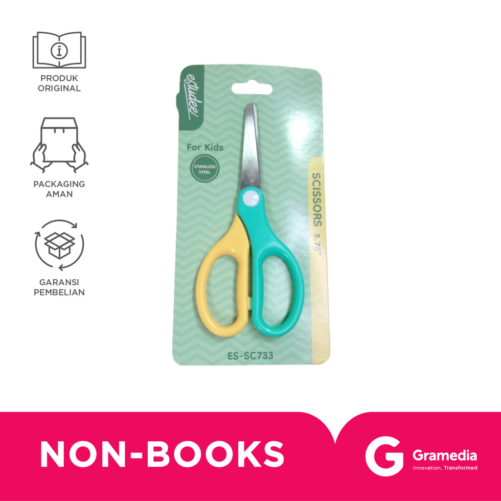 

Estudee Scissors School Duo 575' Green Yellow