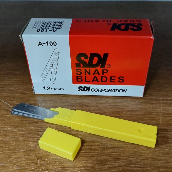 

Isi pisau cutter kecil A100 / refill pisau cutter kecil