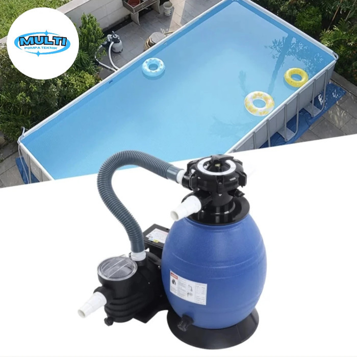 Pompa Filter Kolam Renang Intex 1/2Hp Emaux Combo Portable 0,5Hp