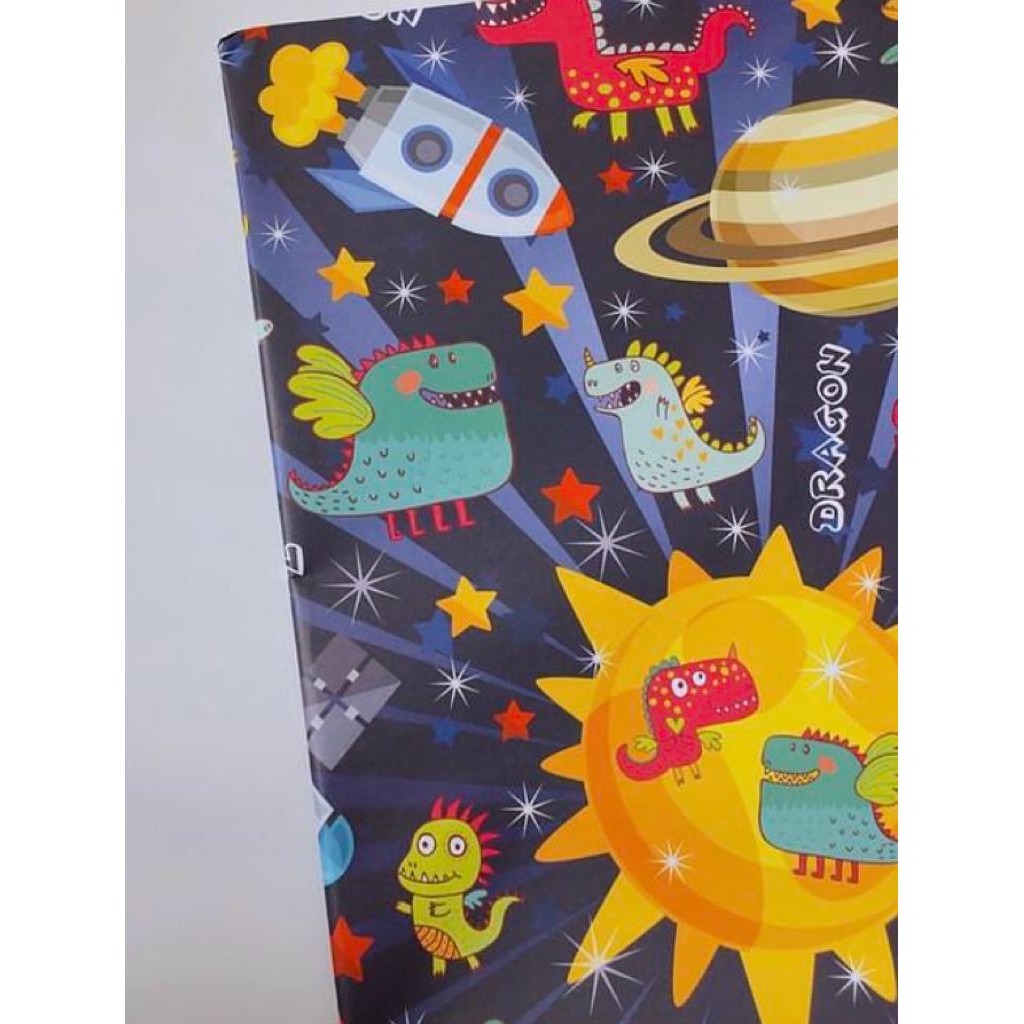 

Kertas Kado Jumbo Biru Dragon