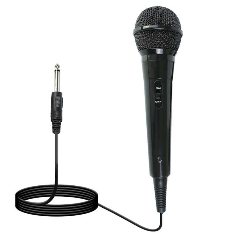 Mic Karaoke Profesional Dynamic Microphone Mic Kabel Jack Besar 6.5MM Mikrofon Karaoke