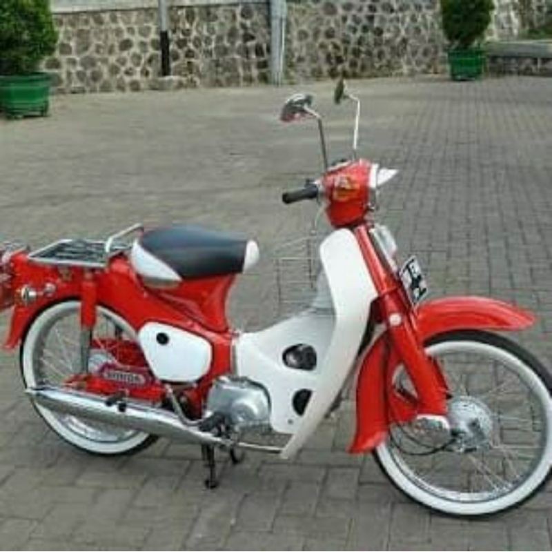 Pangkon jok pisah pispot jok dudukan motor honda C70 C50