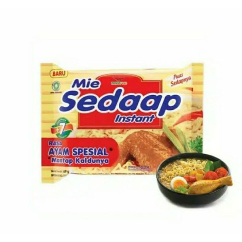 

MIE SEDAP AYAM SPECIAL 69 GRAM