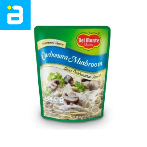 

Del Monte Saus Carbonara Mushroom 180G