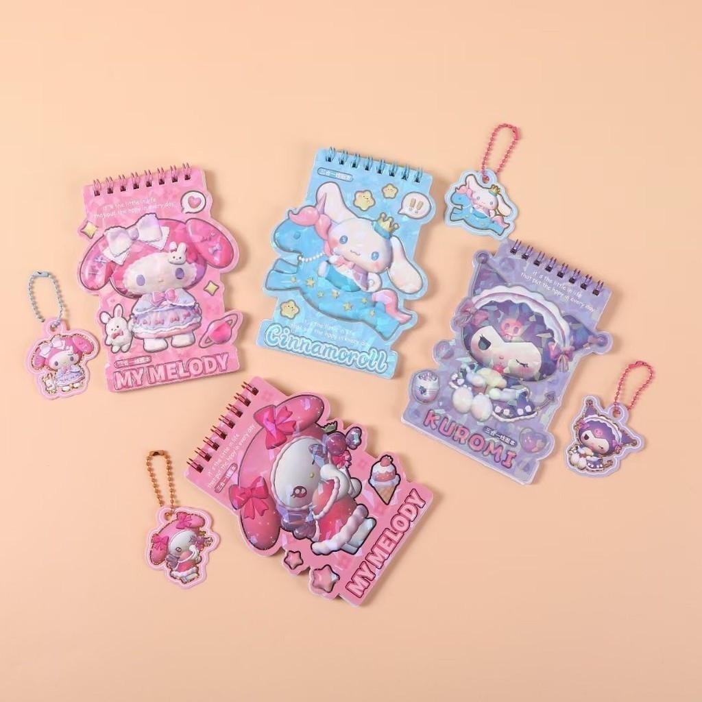 

LH STIKER SANRIO STIKER KUROMI / STICKER SPIRAL BOOK CYDG / SPIRAL BOOK STICKER / STICKER SPIRAL MEMO CYDG