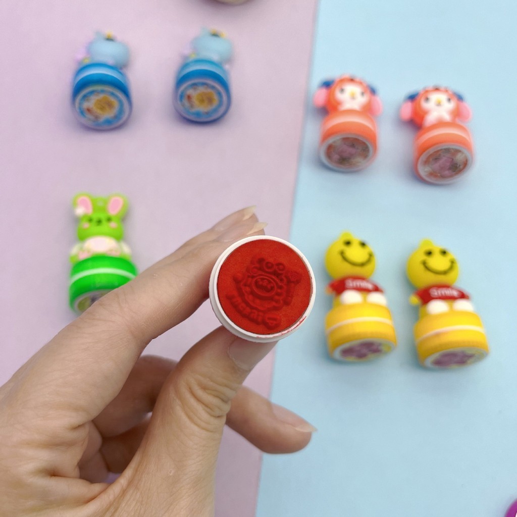 

⭐JOJU⭐ SET STEMPEL MAINAN ANAK HARGA SATUAN / STAMPLE KARAKTER KARTUN 3D MAINAN ANAK