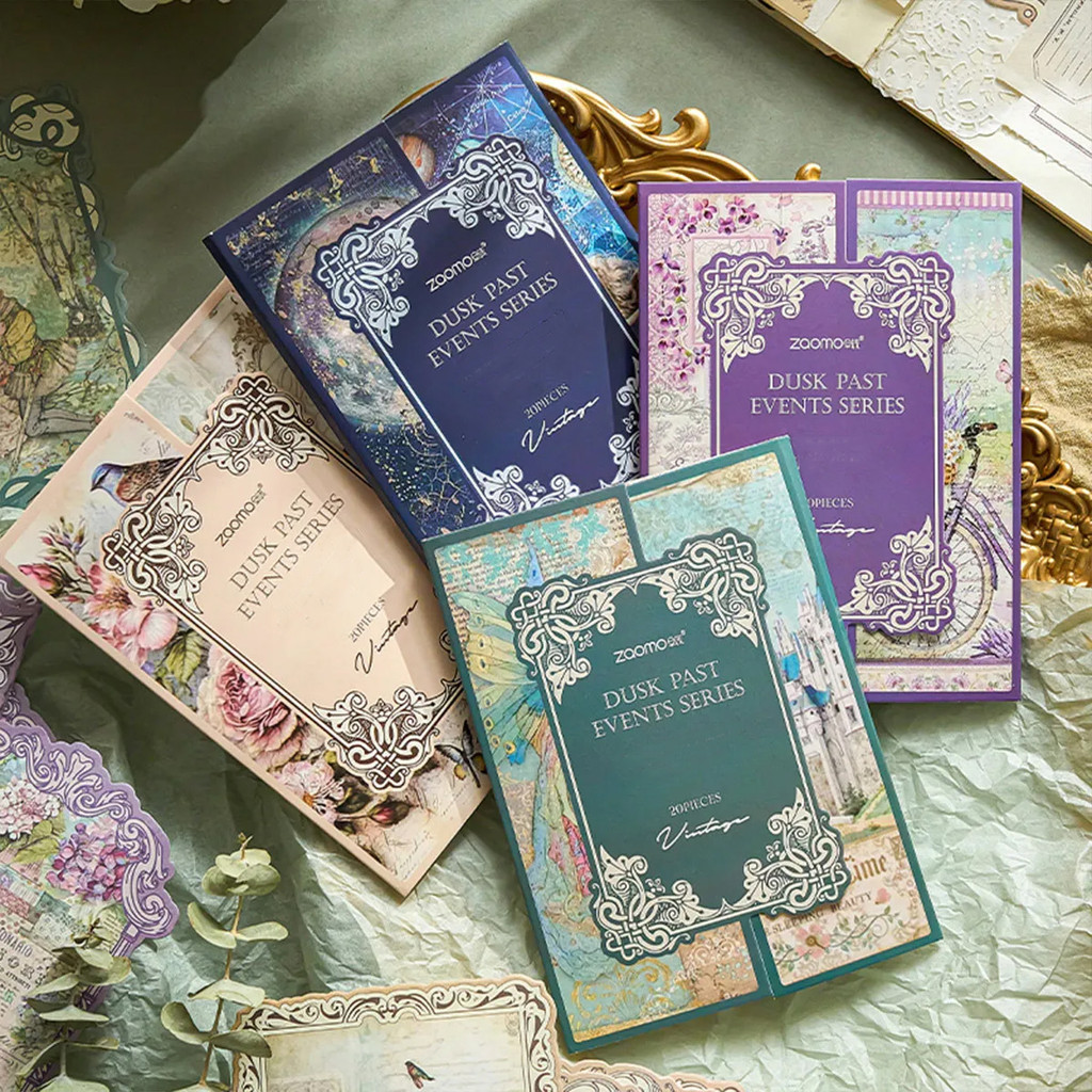 

20pcs/pack Srapbooking Flowers Material Paper DIY Scrapbooking Collage Junk Journal Aesthetics Stationery Planner Decor Paper